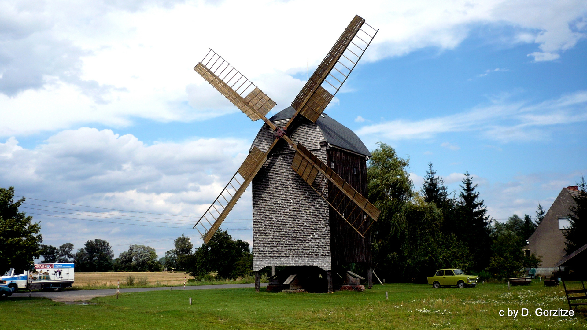 Bockwindmühle Wilhelmsaue !