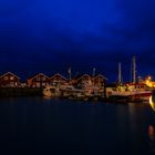 Bodø bei Nacht