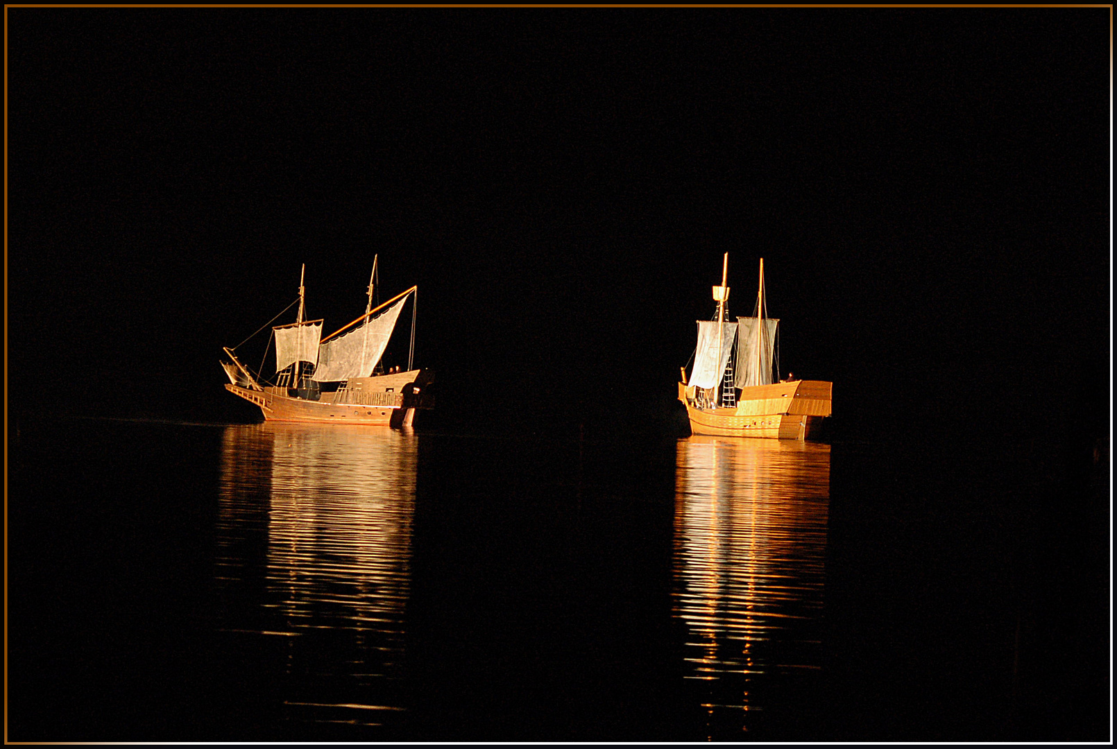 Bodden bei Nacht