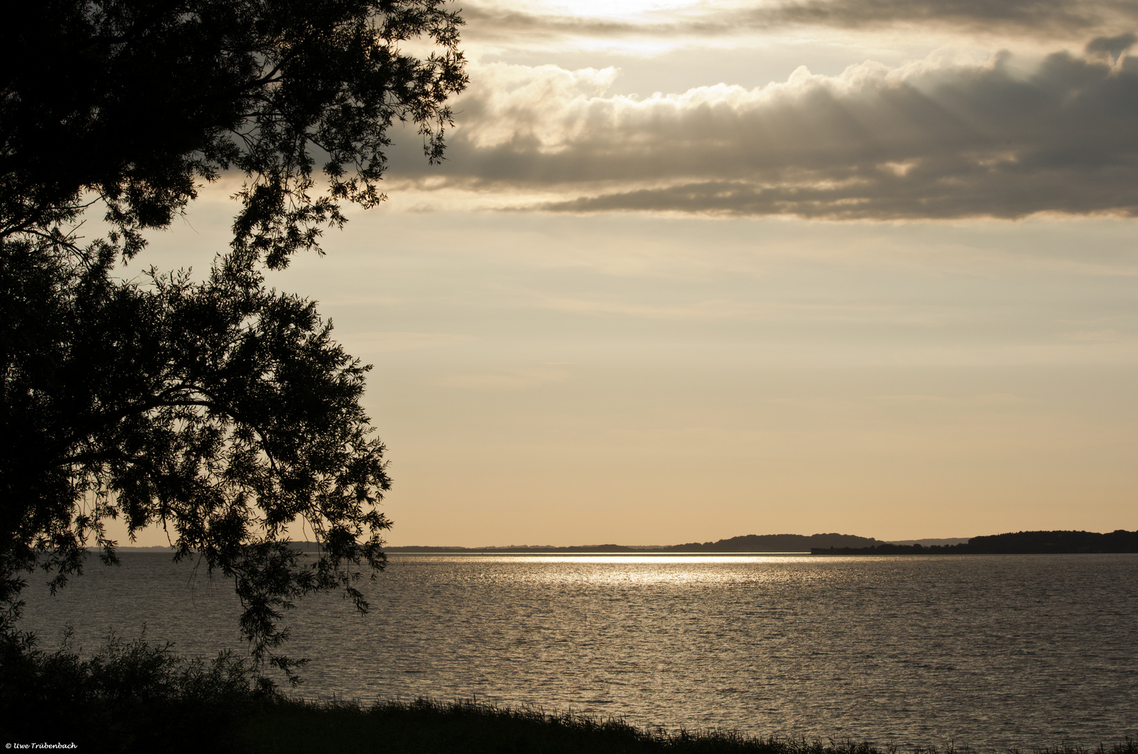 Bodden in der Abenddämmerung (1)