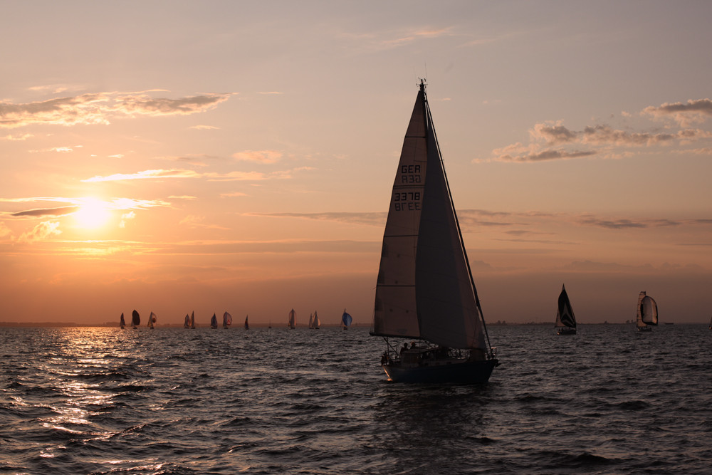 Boddenetappenfahrt 2009 - Greifswalder Bodden 4