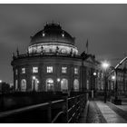 Bode-Museum bei Nacht