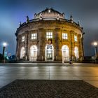 Bode Museum bei Nacht