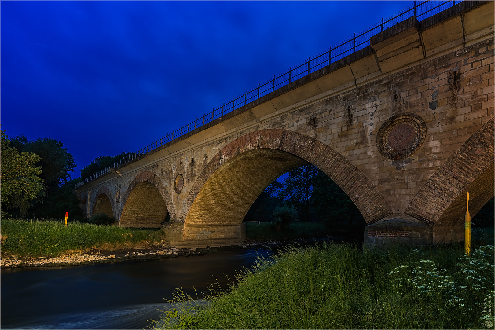 Bodebrücke bei Löbnitz