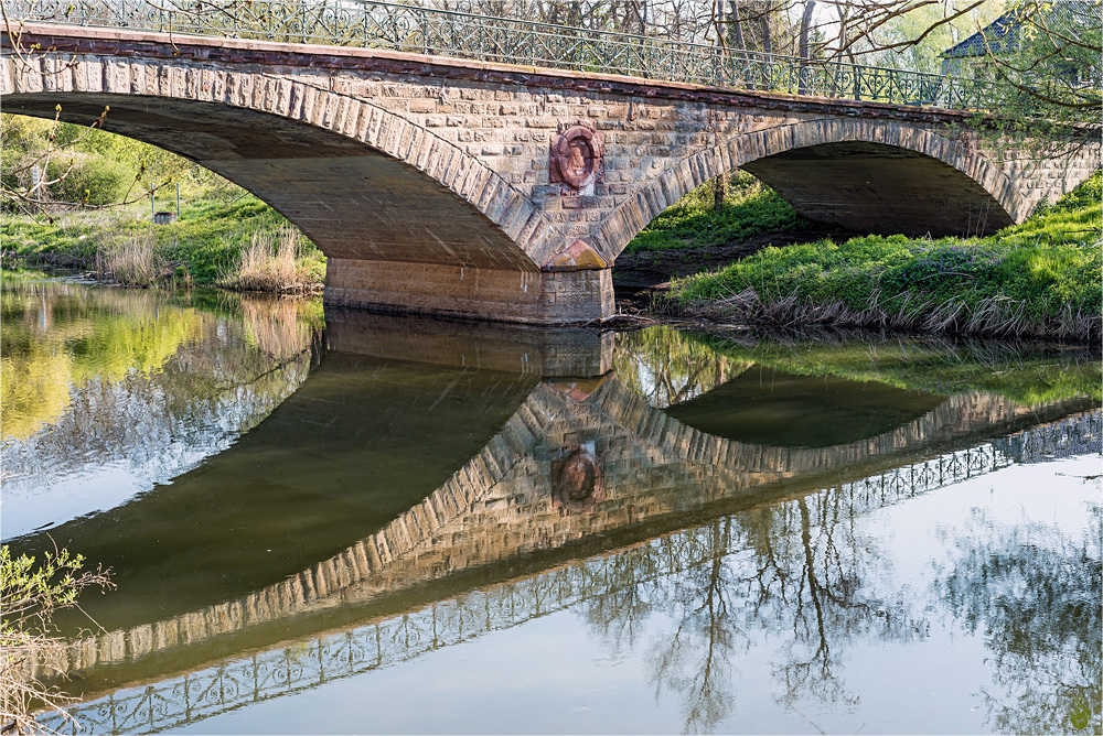 Bodebrücke in Nienburg (Saale)