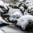 Bodefälle im Winter