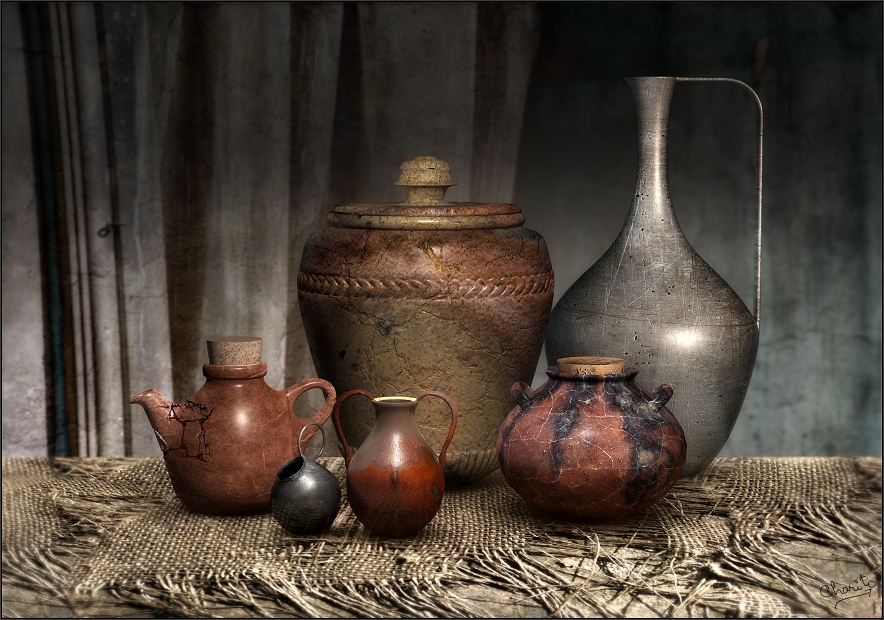 bodegón Foto & Bild art, stillleben, rendering Bilder auf