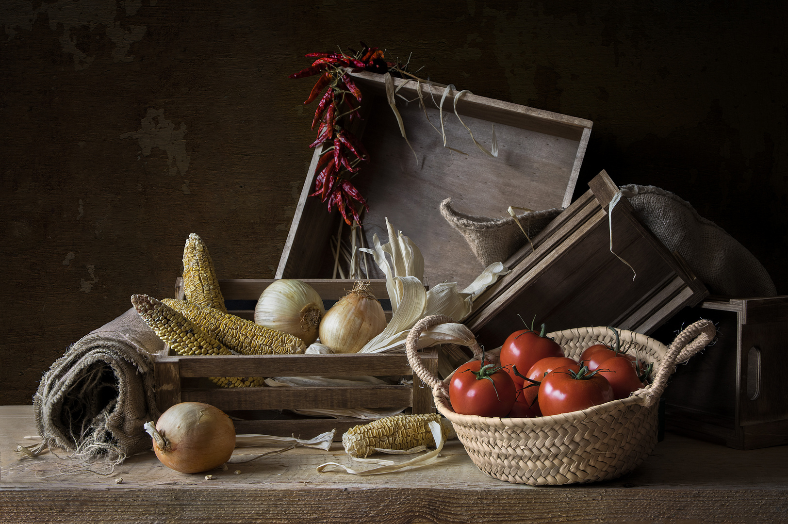 Bodegón con tomates