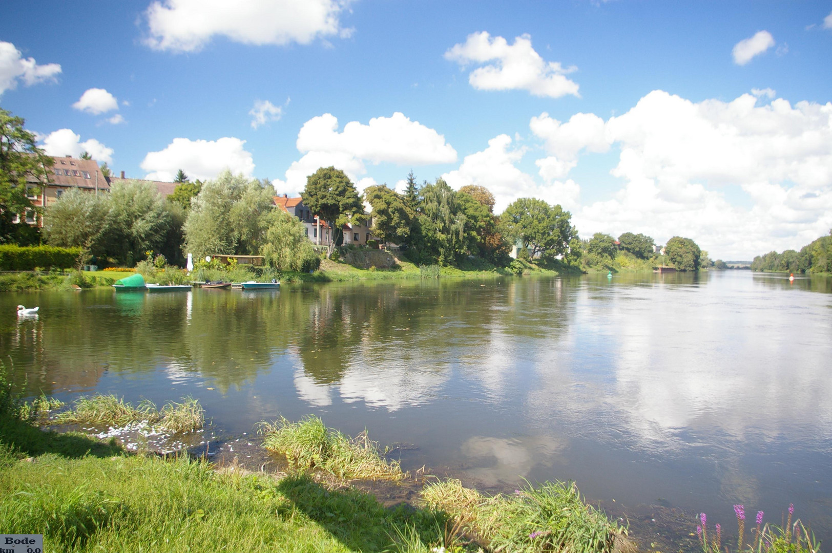 Bodemündung in Nienburg