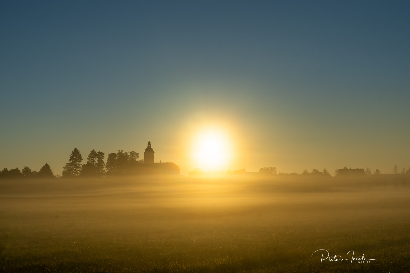 Boden-Nebel:Sonne