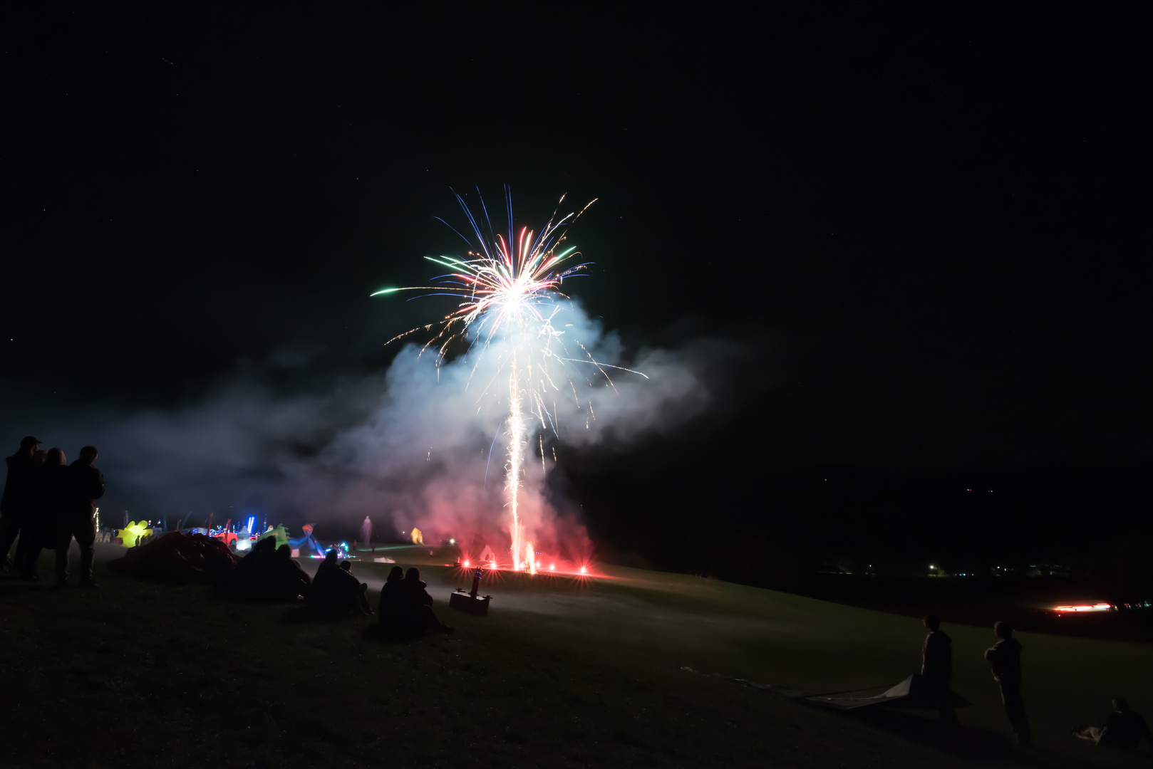 Bodenfeuerwerk 2018