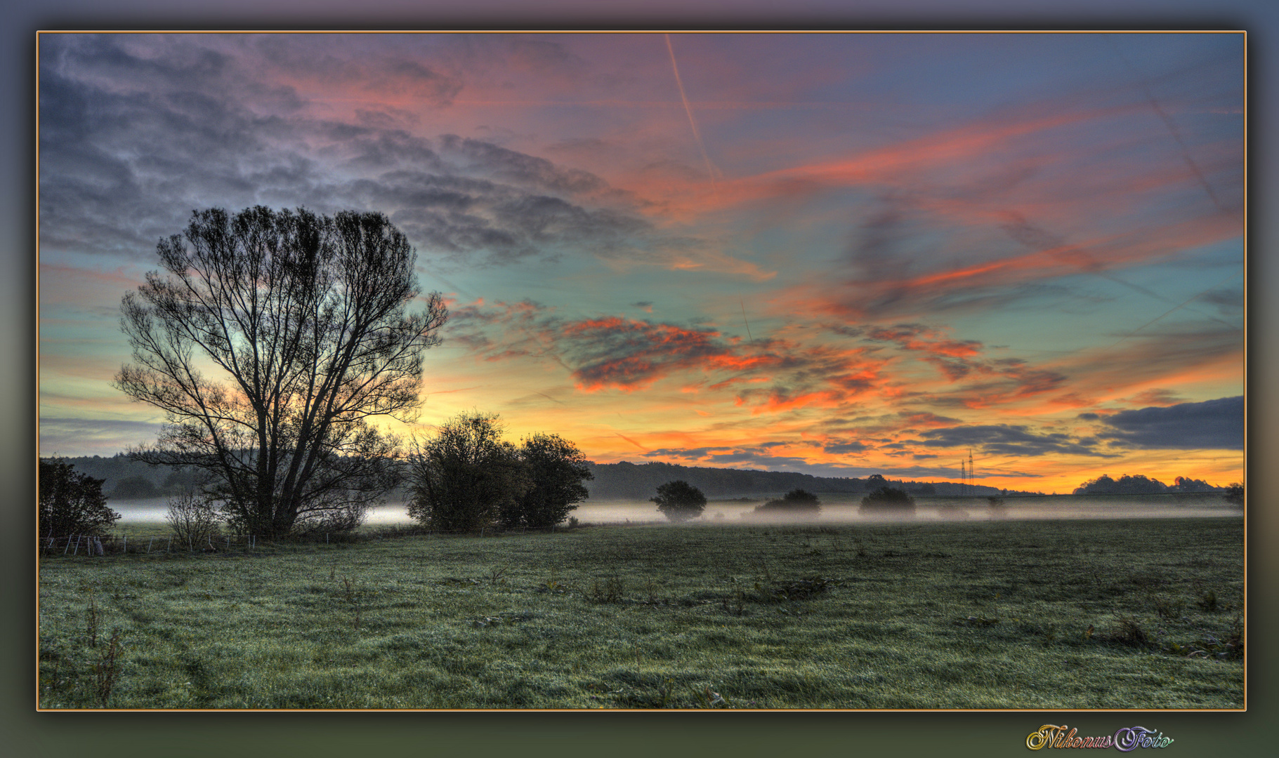 Bodennebel steige auf