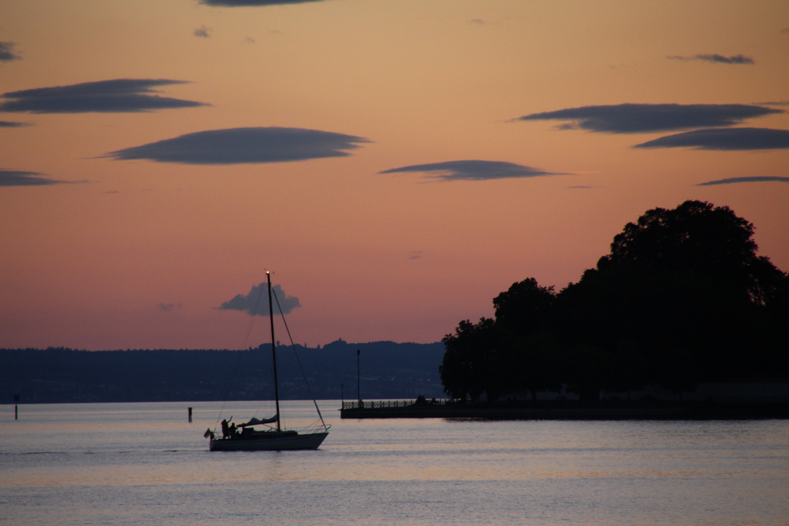 Bodensee am Abend