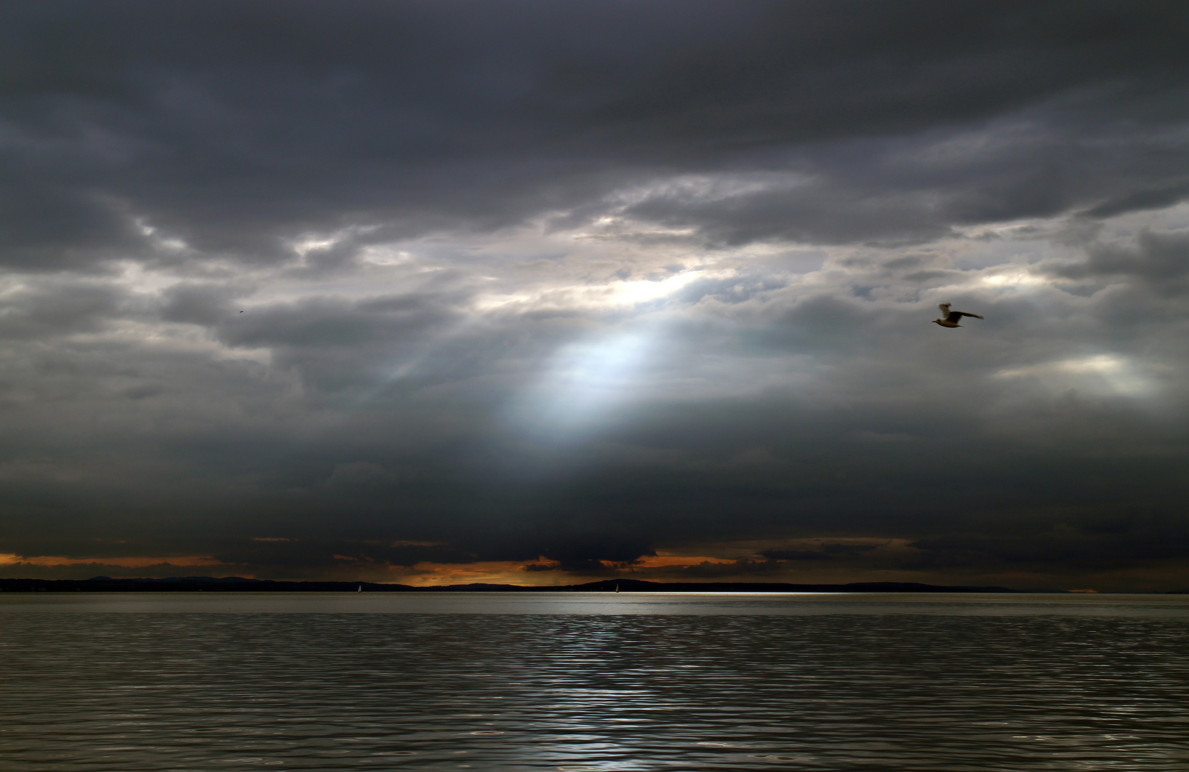 Bodensee am Abend