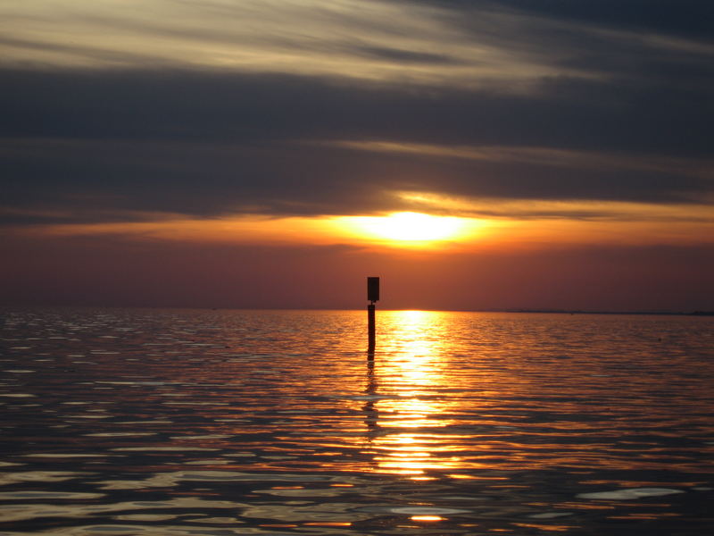 Bodensee am abend