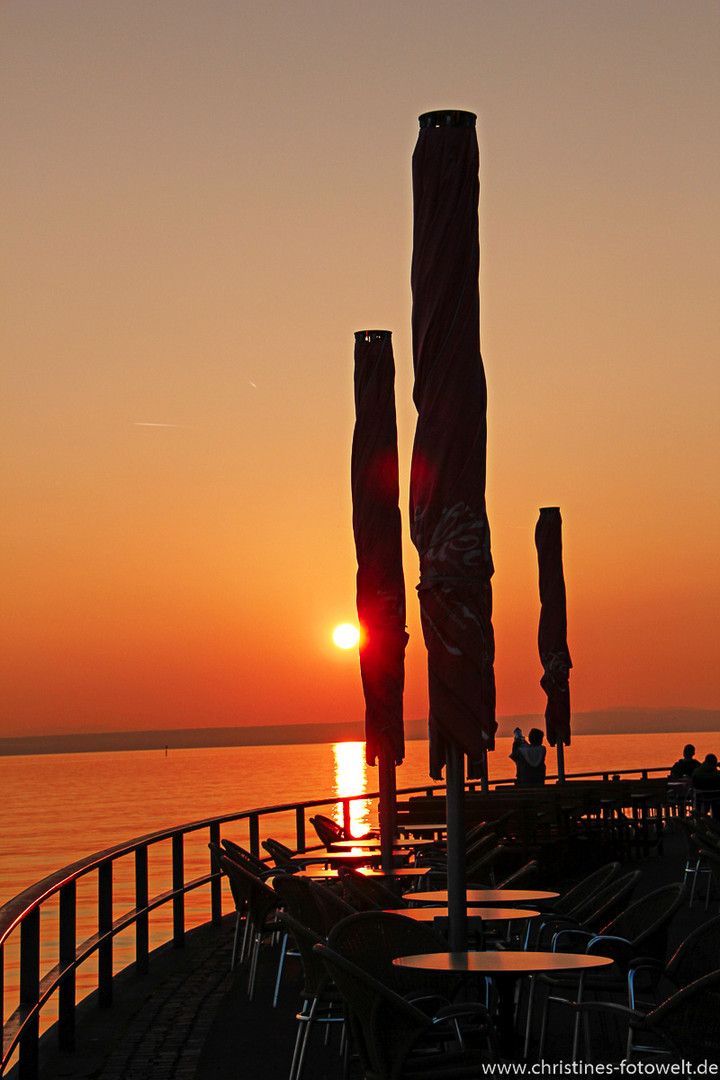 Bodensee bei Abendlicht