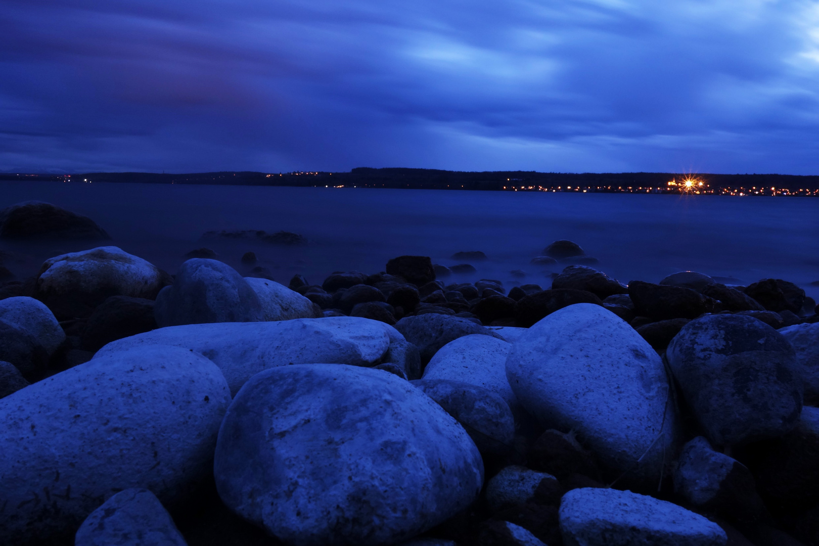 Bodensee bei Nacht