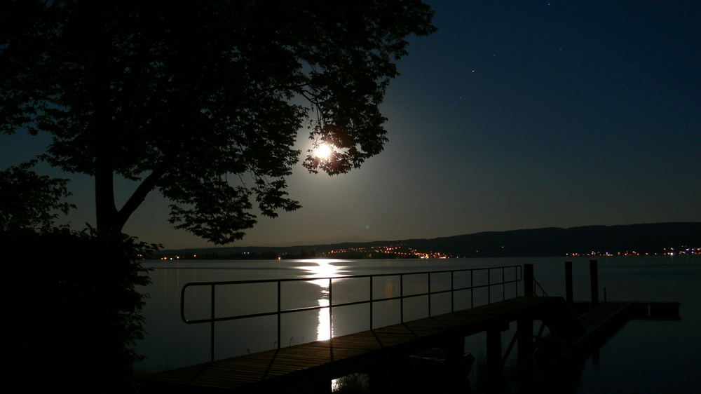 Bodensee bei Nacht