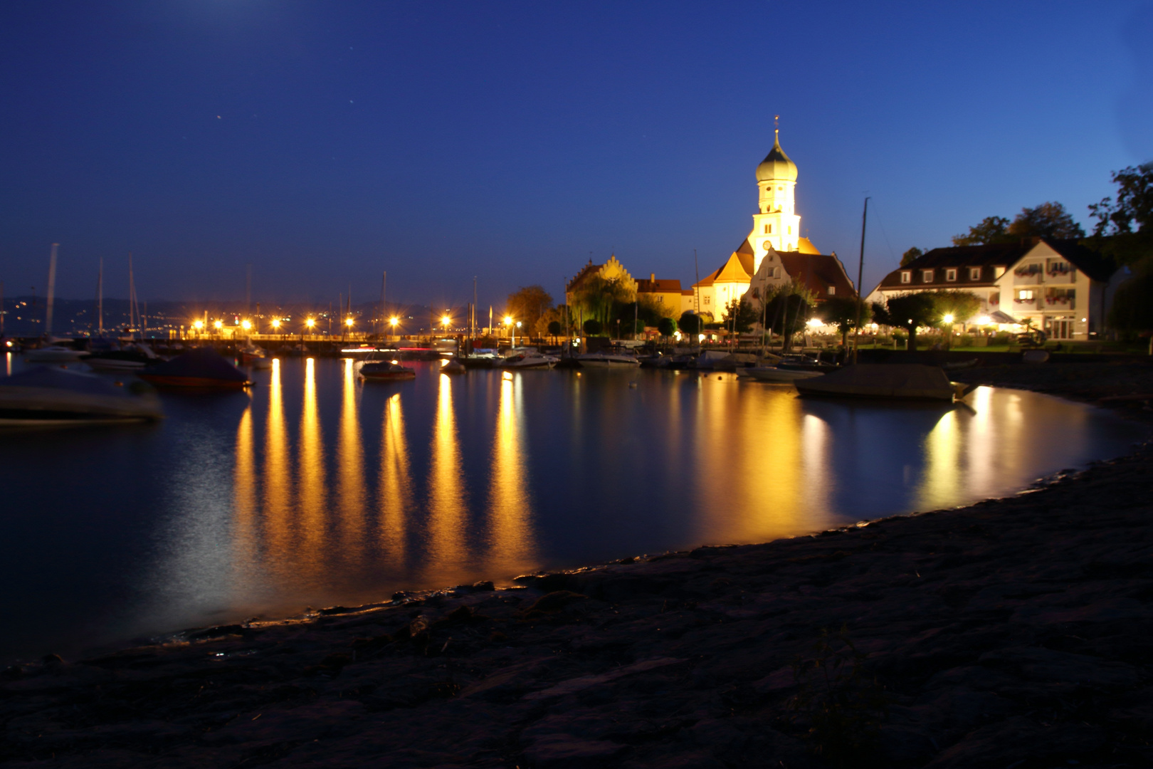 Bodensee bei Nacht