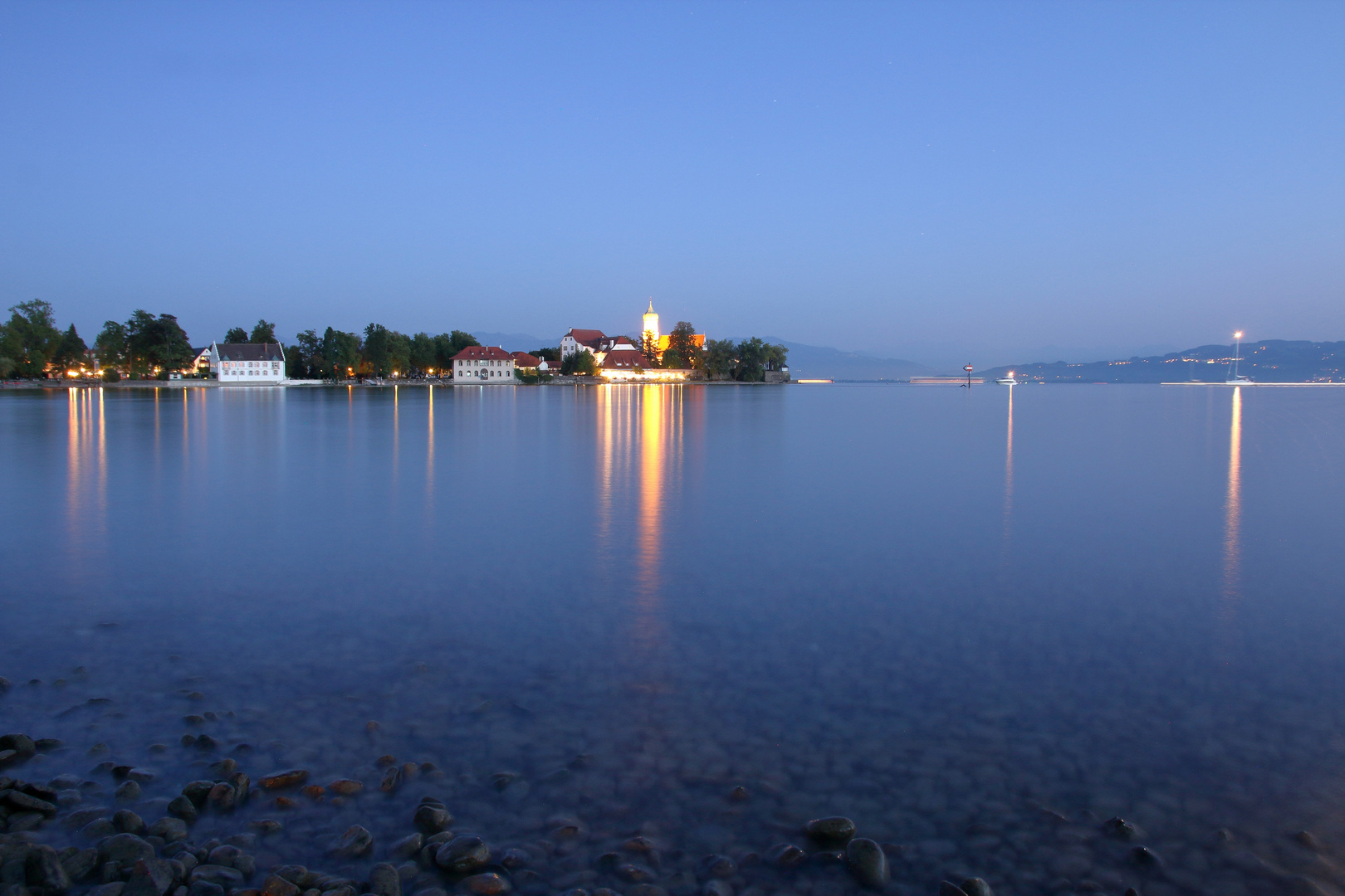 Bodensee bei Nacht