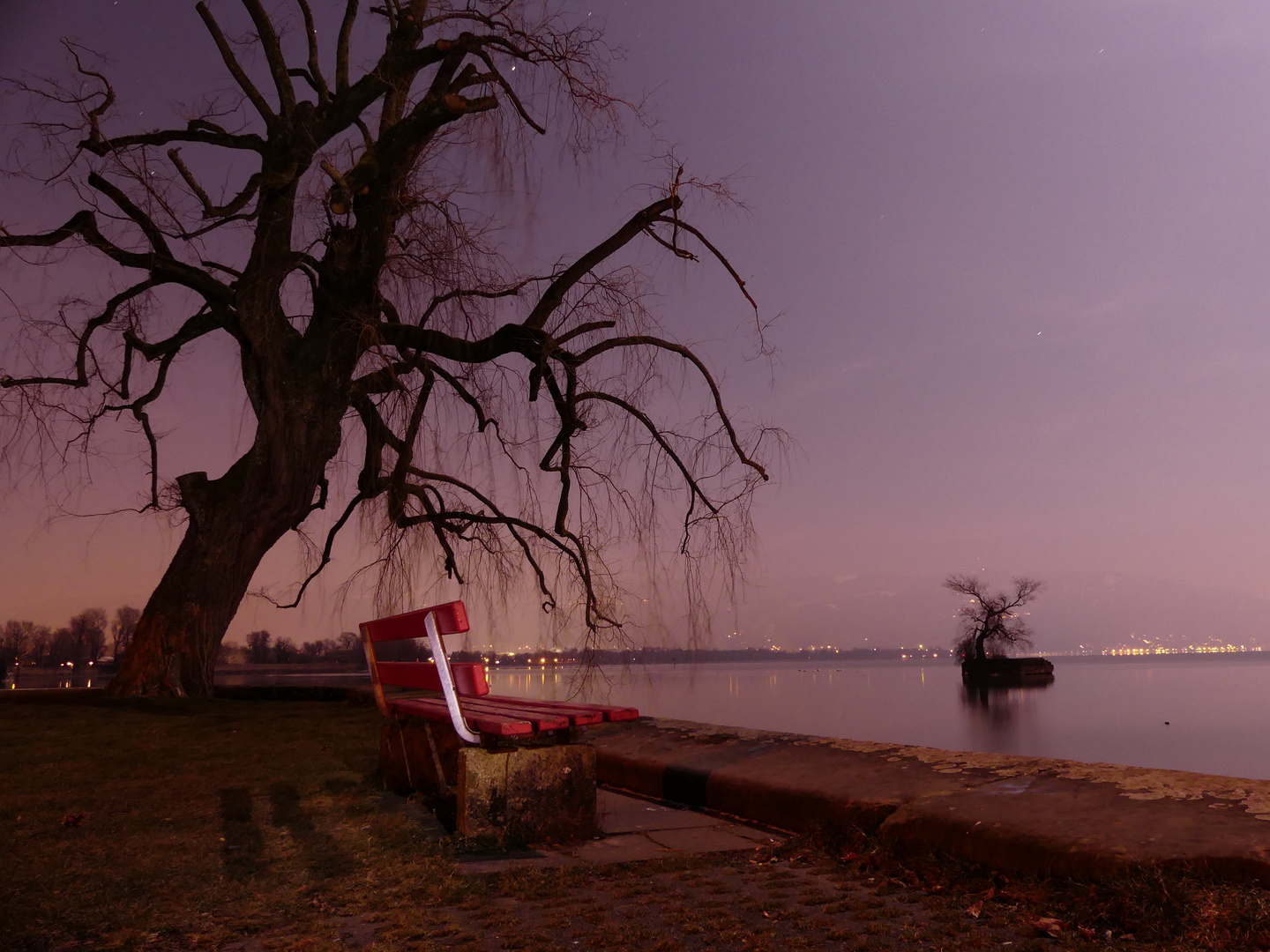 Bodensee bei Nacht