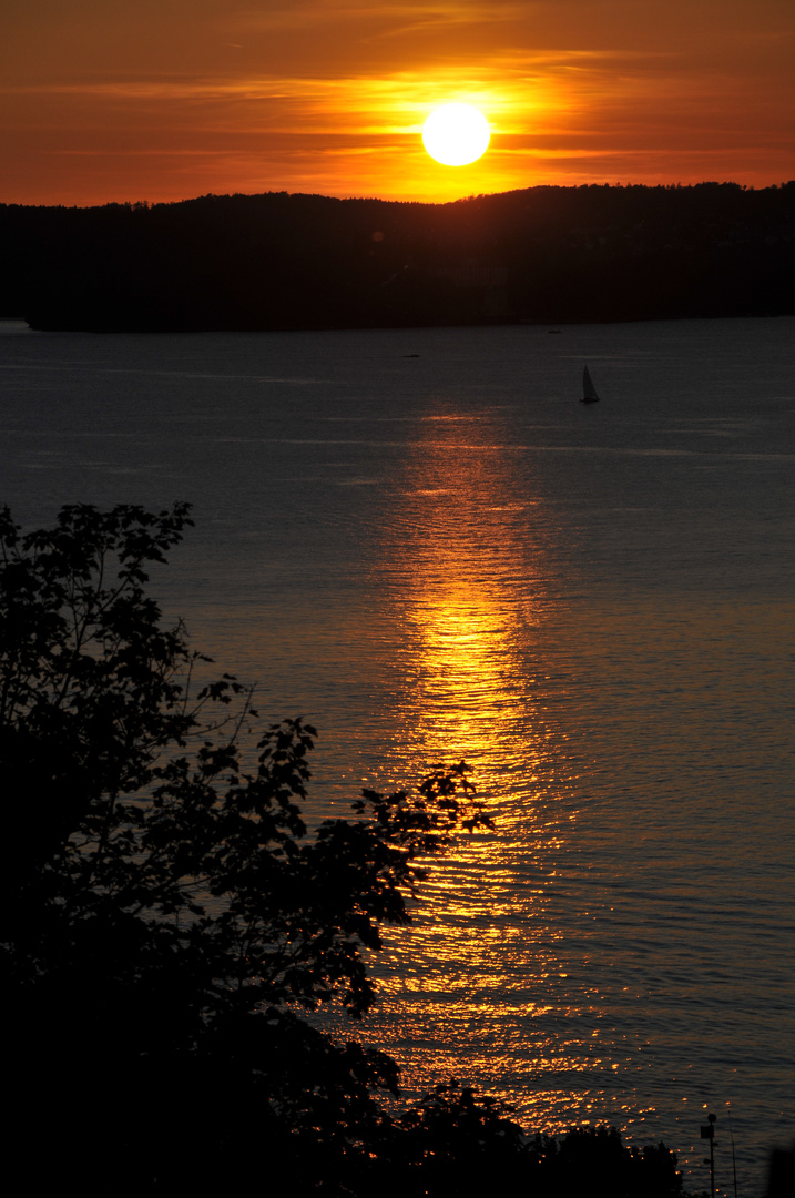 Bodensee beim Sonnenuntergang