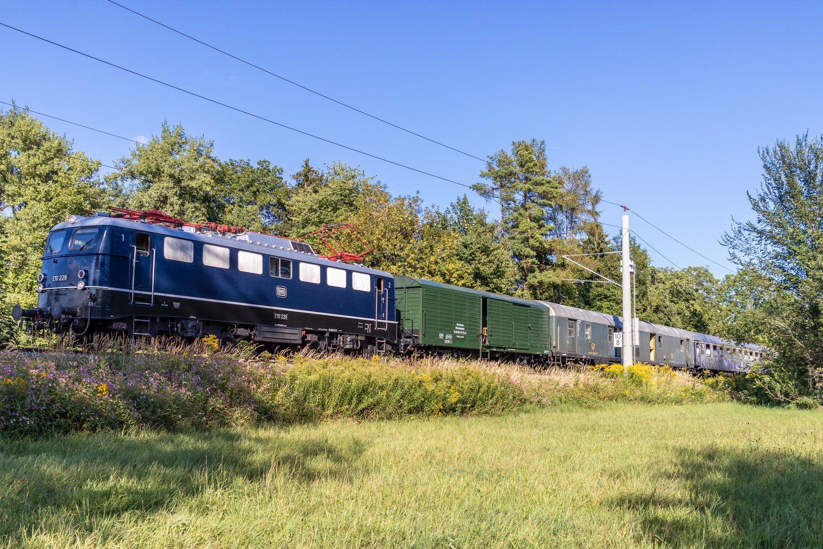 Bodensee-Express auf dem Rückweg nach Aalen