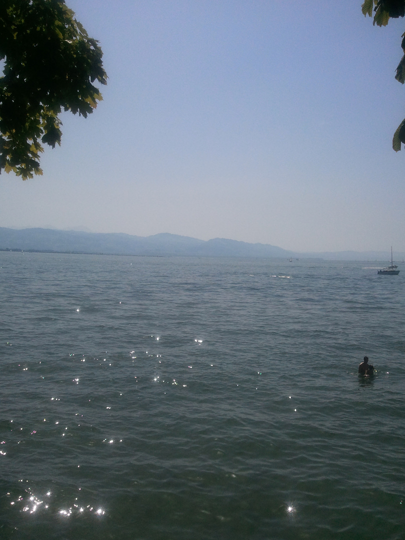 Bodensee herrliches Wasser