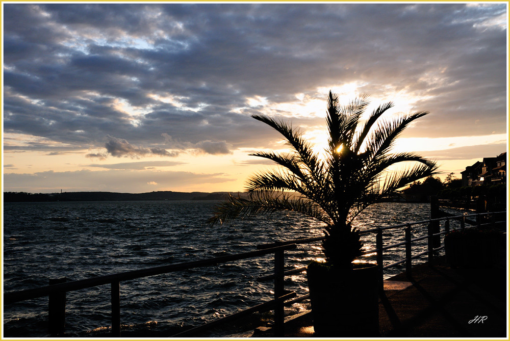 Bodensee - Idylle, am Abend