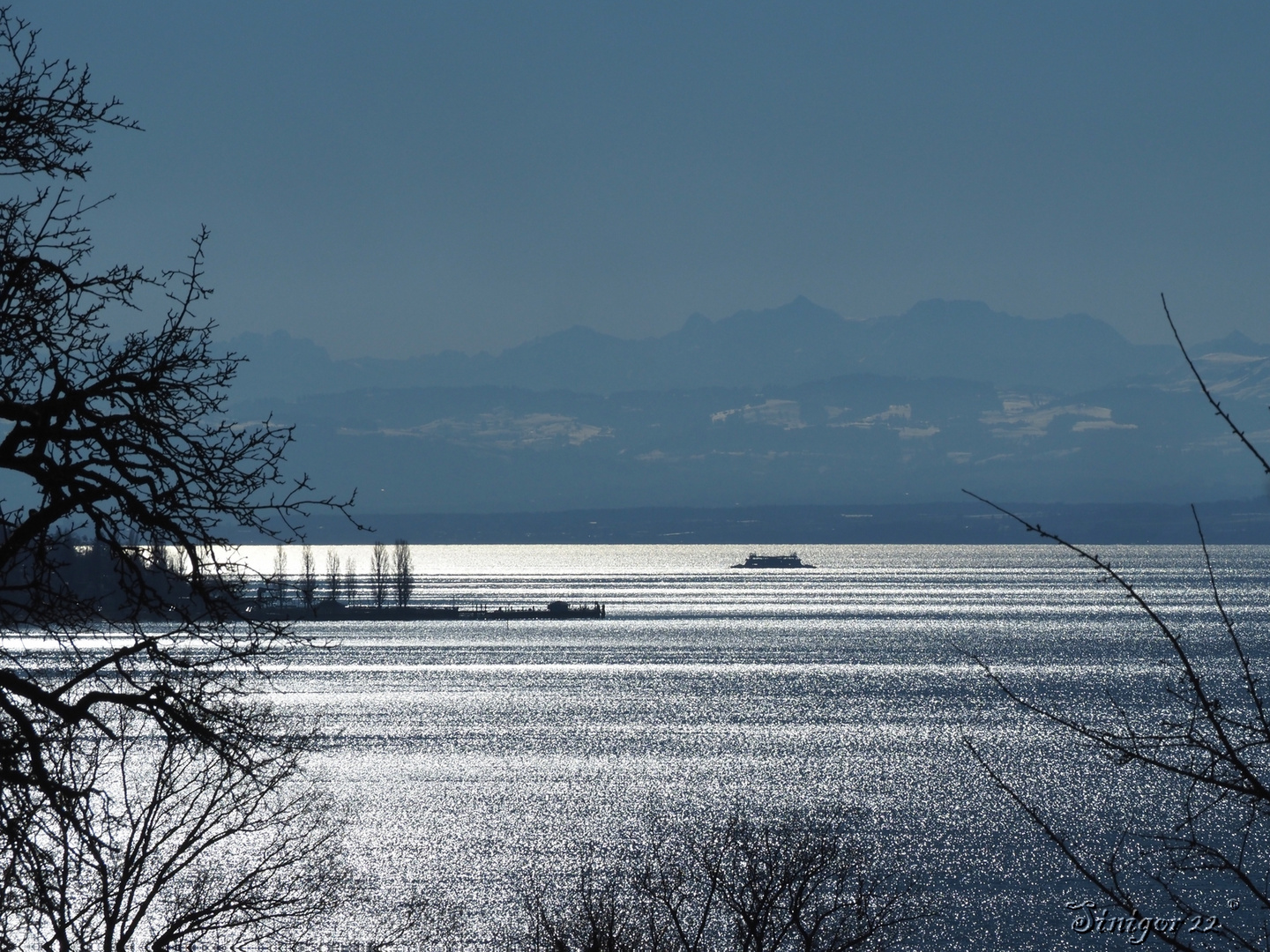 Bodensee im Februar