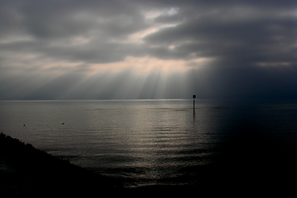 Bodensee im Oktober 17 Uhr