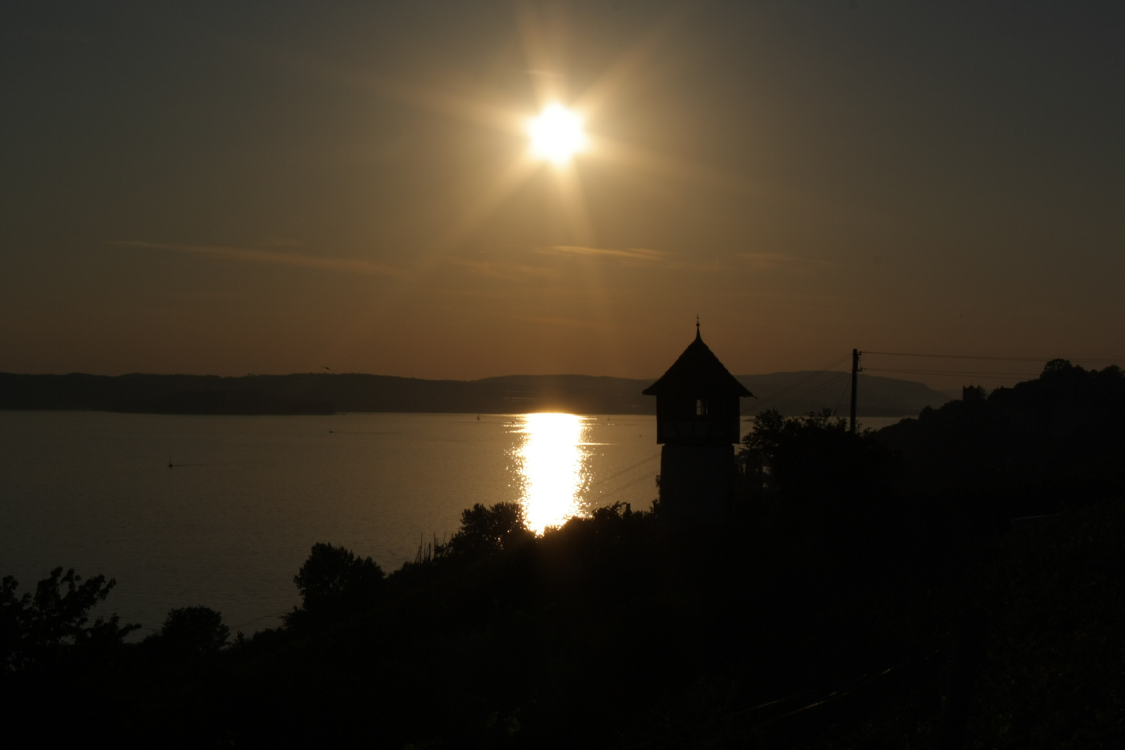 Bodensee im Sonnenuntergang