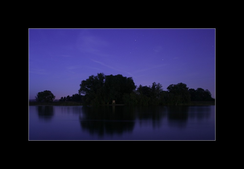 Bodensee in der Nacht Foto & Bild landschaft, bach, fluss & see, see