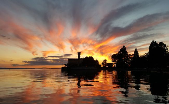 Bodensee in Flammen