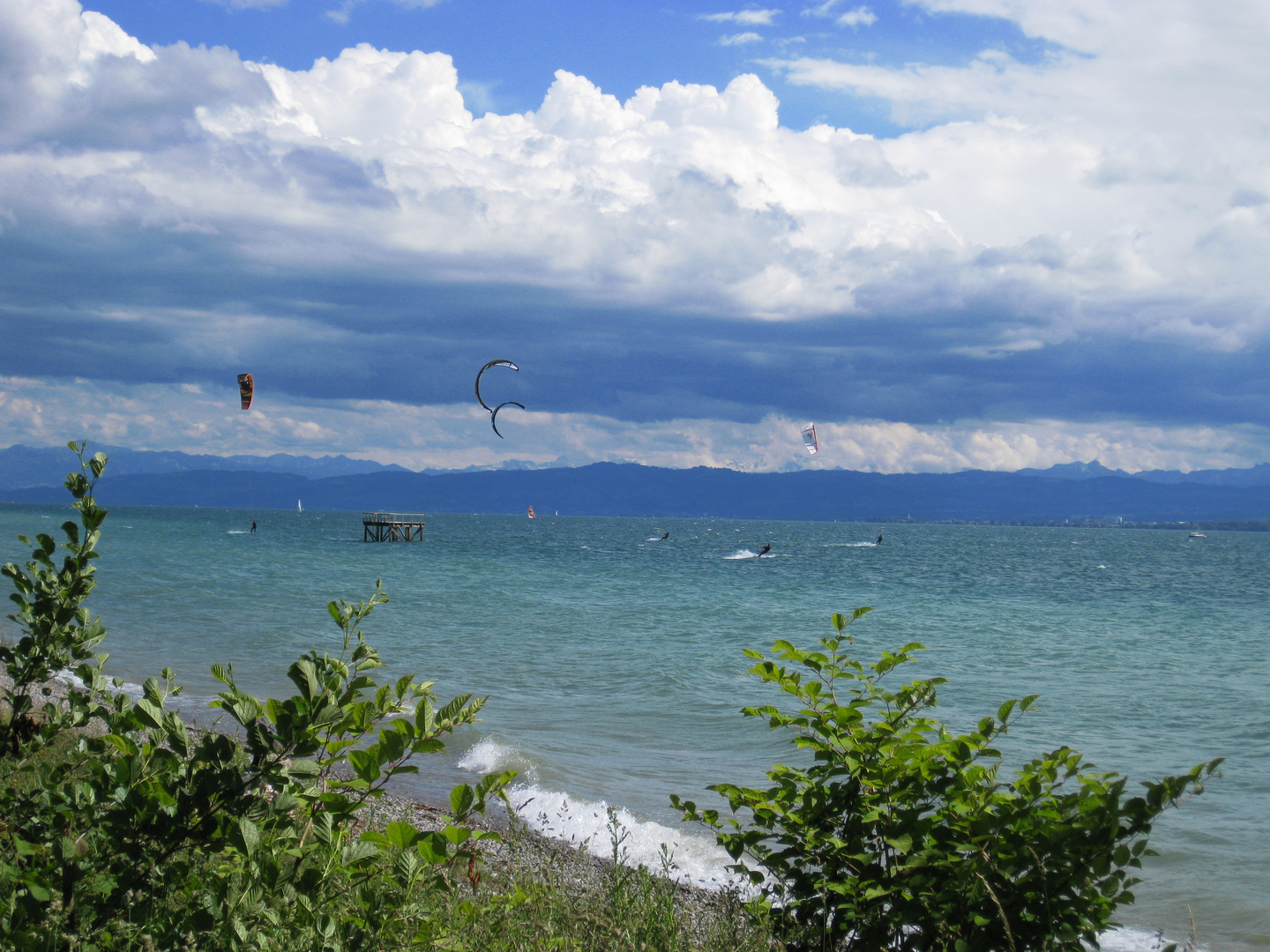 Bodensee Kitesurfer