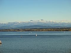 Bodensee mit Säntis