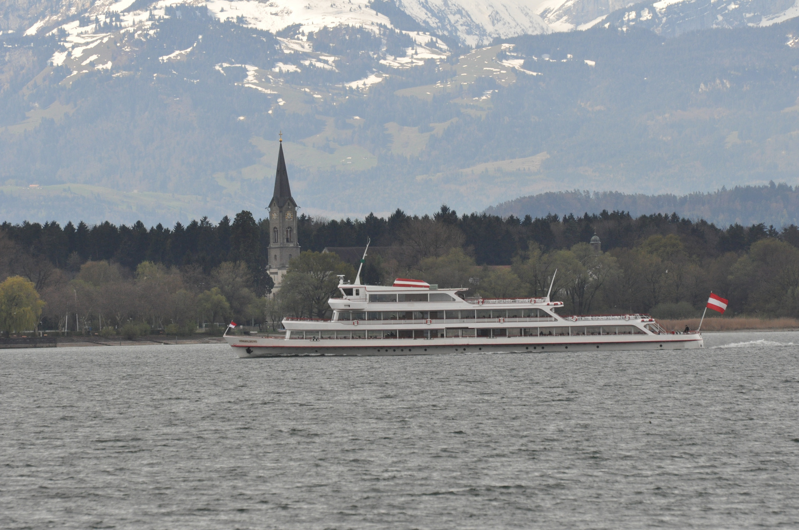 Bodensee,- MS Vorarlberg und KLoster Mehrerau