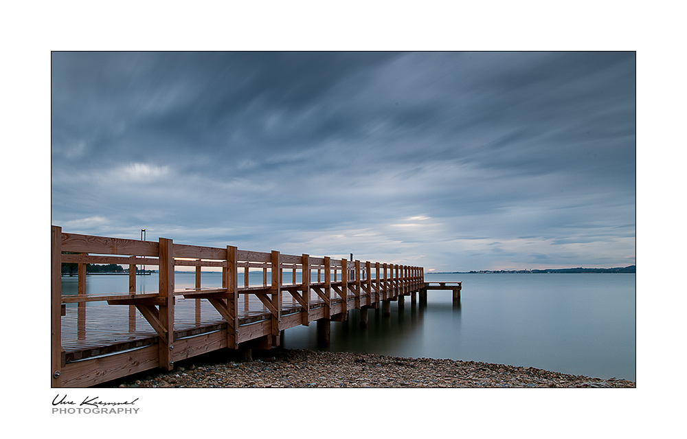 Bodensee nach heftigem Regen