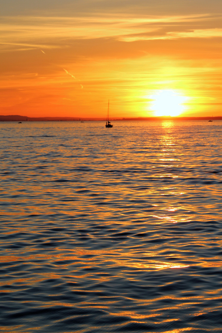 Bodensee Sonnenuntergang