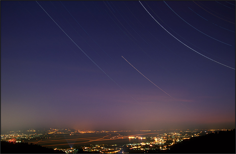 Bodensee Startrails