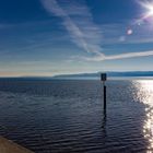 Bodensee Überlingen von der Allee am See aus