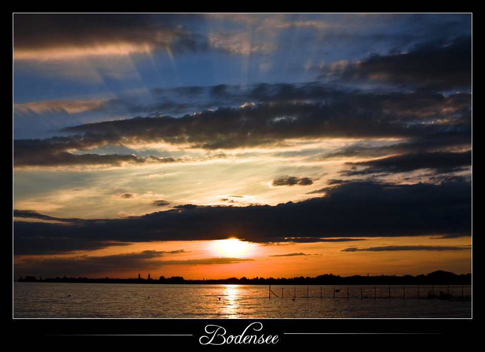 Bodensee vom Campingplatz aus