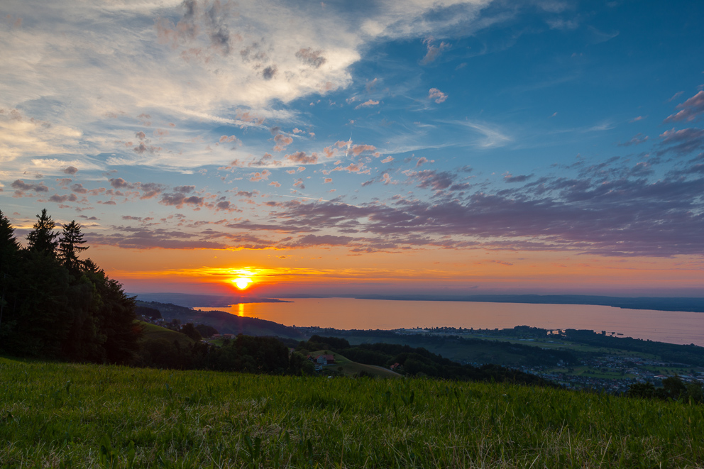 Bodensee von oben