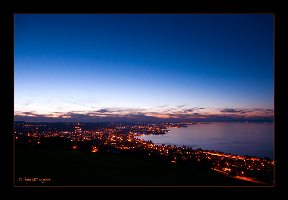 Bodensee zum Einklang der Nacht