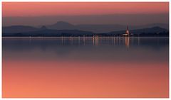 Bodensee zur blauen Stunde