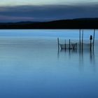 Bodensee zur "Blauen Stunde"