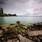 Bodenseestimmung vor einem Regenschauer