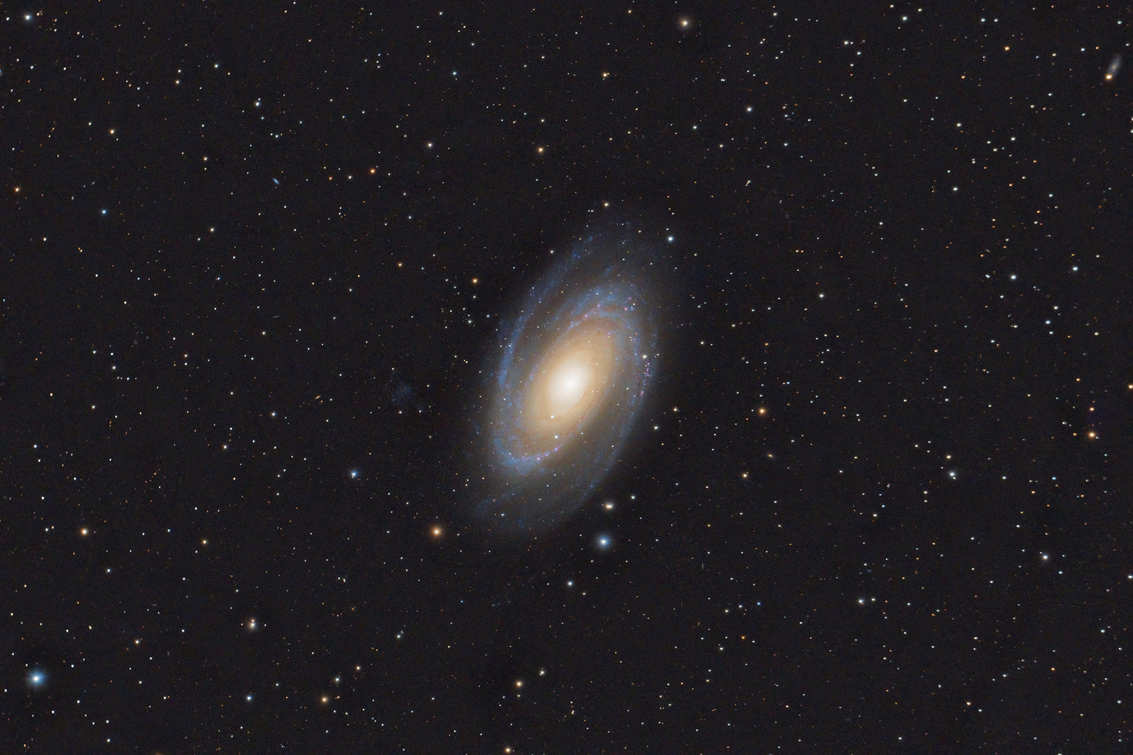 Bodes Galaxie M81 neu bearbeitet