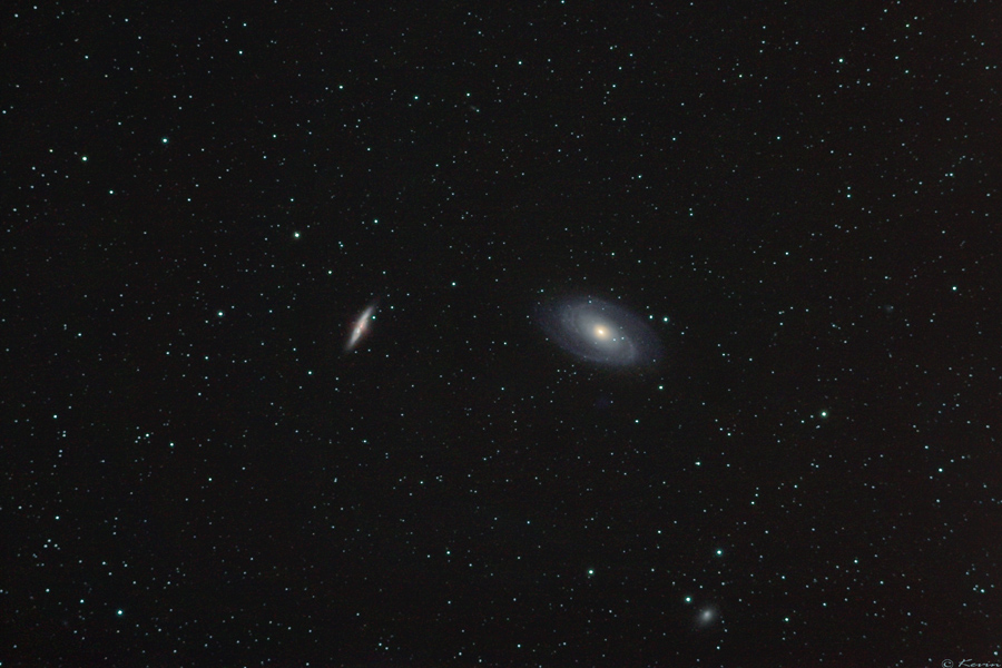 Bodes- und Zigarren-Galaxie (M81/82 Widefield)