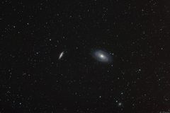 Bodes- und Zigarren-Galaxie (M81/82 Widefield)